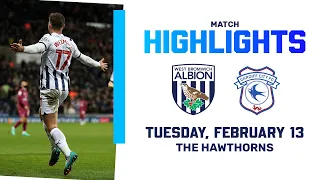 Andi Weimann seals another Hawthorns triumph  | Albion 2-0 Cardiff City | MATCH HIGHLIGHTS