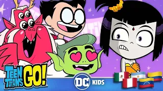 Teen Titans Go! en Latino 🇲🇽🇦🇷🇨🇴🇵🇪🇻🇪 | Noche de graduación 💝 | @DCKidsLatino