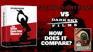 THE TEXAS CHAIN SAW MASSACRE SECOND SIGHT 4K REVIEW AND COMPARISON TO THE DARK SKY RELEASE!