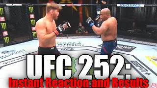 UFC 252 (Stipe Miocic vs Daniel Cormier 3): Reaction and Results