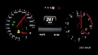 Mercedes A 45 AMG 2014 - acceleration 0-260 km/h, top speed test and more