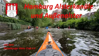 Kajak - Tour Hamburg Alsterkanäle u. Alster - Ratzeburger Kanu Club e.V - Kenterung durch Gänse