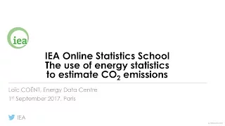 IEA Webinar : CO2 Emissions