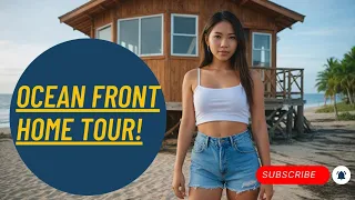 Ocean Front Home Tour of My Friends $600 Rental - Dumaguete!