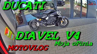 DUCATI Diavel V4 | Exhaust sound | Moja oPINIA | Zaproszenie na event | MotoVlog