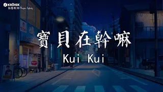 Kui Kui - 寶貝在幹嘛【動態歌詞 / Pinyin Lyrics】『寶貝在幹嘛 木啊在嗎 睡了嘛』