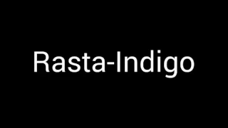 Rasta indigo Text