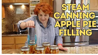 Steam Canning Apple Pie Filling