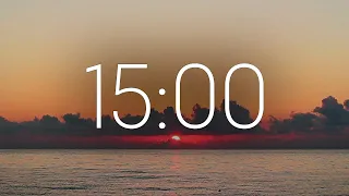 15 Minute Timer Sunset Background | Relax Music | Free Download