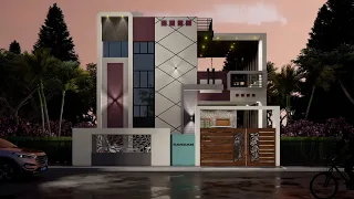 ELEGANT HOME DESIGN | EXTERIOR DESIGN | 3D VISUALISATION | MODERN HOUSE DESIGN