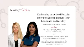 Embracing an active lifestyle: How movement impacts hormones and fertility