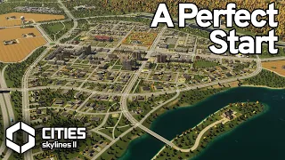The Perfect Start to a City on River Delta | Cities Skylines 2
