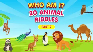 Animal Riddles for Kids PART 3 | 20 Fun Riddles with Answers