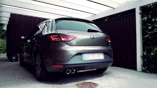 Seat Leon MK3 1.8 FR - Fox Sports Exhaust, Before & After Install