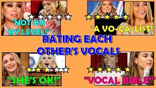 Female Singers: Rating Each Others' Vocals (10% shady) WITH EXPLANATIONS