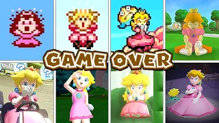 Evolution Of Princess Peach Death Animations & Game-Over Screens (1988-2024)