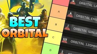 Ranking All Orbital Stratagems In Helldivers 2