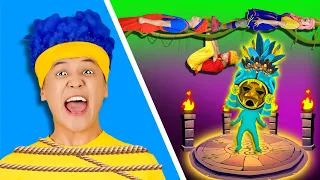 Сha-Cha, Chicky, Boom-Boom & Lya-Lya son capturados por Junga-Unga | D Billions Canciones Infantiles