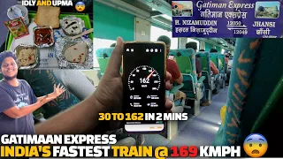 INDIA'S FASTEST Train Journey - Gatimaan express | 30 to 169 KMPH in 2 mins | Tamil Exclusive