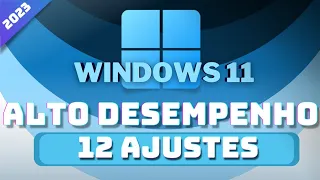 VOCÊ COM WINDOWS 11 MAIS RAPIDO!!! OTIMIZAR, MELHORAR E TIRAR A LENTIDÃO E O TRAVAMENTO DO PC!  2023