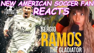 NEW AMERICAN SOCCER FAN REACTS- Sergio Ramos Gladiator