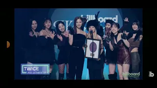 TWICE full speech at Billboard Breakthrough Artist Award#twice#public#nayeon#jeongyeon#momo#pop#mina
