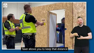 Police Scotland Taser - BSL