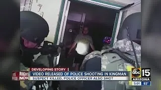 Video of officer involved shooting in Kingman released by police