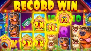 OUR RECORD WIN ON DOG HOUSE!!