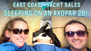 Sleeping on an Axopar 28 Cabin