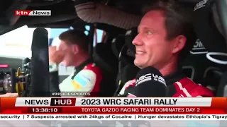2023 WRC Safari Rally: Toyota Gazoo racing team dominates day 2