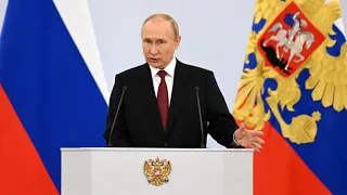 Putin gibt Annexion ukrainischer Regionen bekannt | AFP