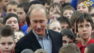 Путин остановил кортеж, чтобы исполнить просьбу ребенка   Владимир Путин остановил кортеж 2017  Смот