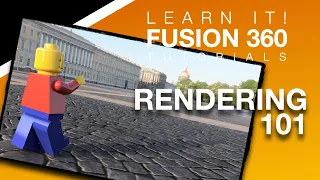 Fusion 360 for Beginners - Rendering Tutorial & Custom HDRI Environments - Lesson 10h (2023)