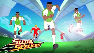 Supa Strikas | Drei sind eine Menge | Ganze Folgen | Fußball - Cartoons für Kinder