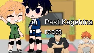 Past Kagehina reacts / My Au