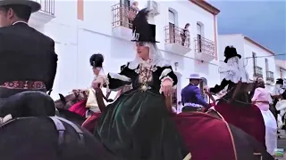 A caballo de romería, Puebla de Guzmán, Huelva