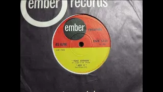 R&B Blues - ROY C - Tear Avenue - EMBER EMBS 230 UK 1966 USA c 1963 Demo Roy 'C' Hammond Genies
