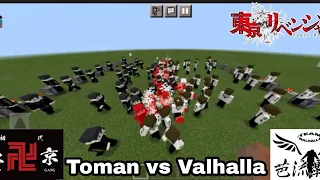 Toman vs Valhalla Minecraft(Tokyo Ravengers Addon)