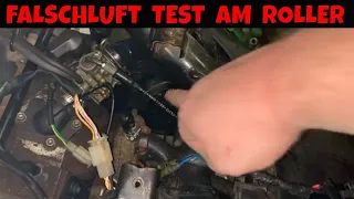 [TUTORIAL] Falschluft Test am Roller durchführen / Motorschaden frühzeitig vermeiden