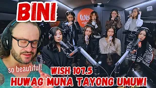 BINI : 'Huwag Muna Tayong Umuwi'  Wish 107.5 Bus reaction