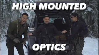 High Mounted Optics On Rifles