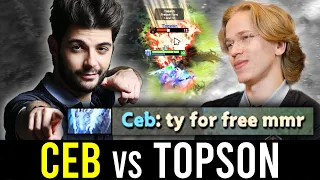 CEB plays carry SPECTRE vs TOPSON Shadow Fiend Mid.. "TY FOR FREE MMR"