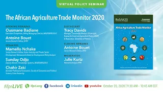 The African Agriculture Trade Monitor 2020