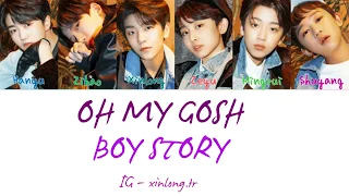 Boy Story-Oh My Gosh TR/Eng | Color Coded Lycris