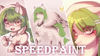 【Speedpaint】MLP - Design / YCH / Head shot (Commissions)