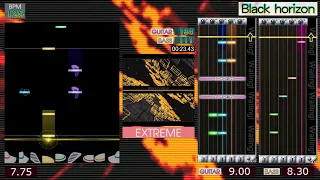 GITADORA / Black horizon - EXTREME (GUITARFREAKS 9thmix & drummania 8thmix)