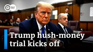 "A criminal conspiracy and a coverup": Opening statements in Trump hush-money trial | DW News