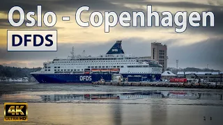 Oslo 🇳🇴 to Copenhagen 🇩🇰 - an unforgettable ferry trip with DFDS in inside cabin.