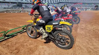 VINTAGE MOTOCROSS RACE @ DAYTONA SUPERCROSS BIKE WEEK 2021